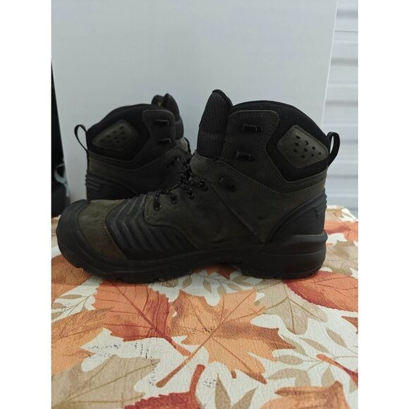 Keen Portland 6" Waterproof Boot Carbon-Fiber Toe Magnet Black Men's Size 12 - Picture 2 of 8